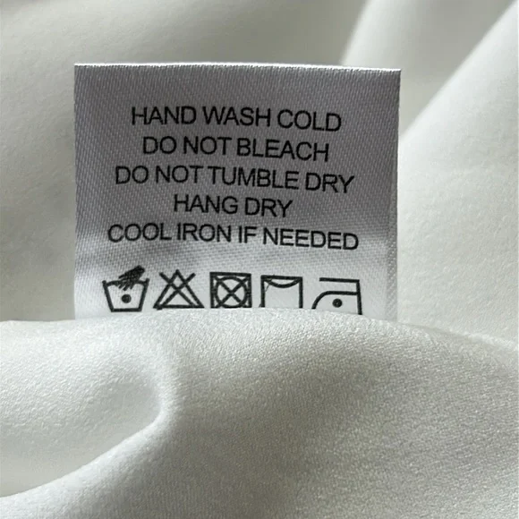 House of Harlow 1960 X Revolve Rosalin White and Black Polka Dot Halter Dress L - Picture 9 of 9